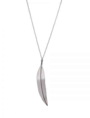 Eucalypt Leaf Necklace – Silver