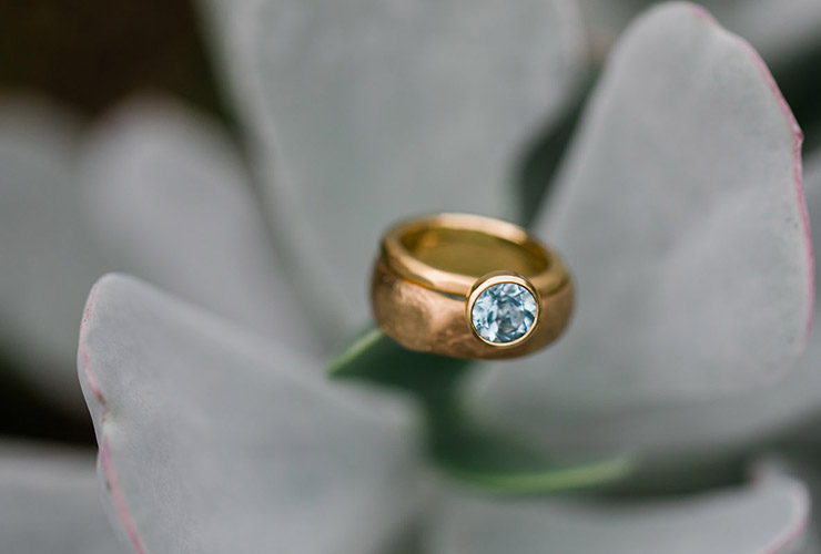 Wedding Inspiration - Hannah & Morgan - Aquamarine Ring