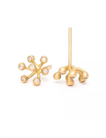 Petits Pois Diamond Stud Earrings