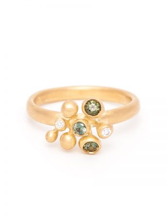 Snugglepois Ring – Sapphire & Diamond