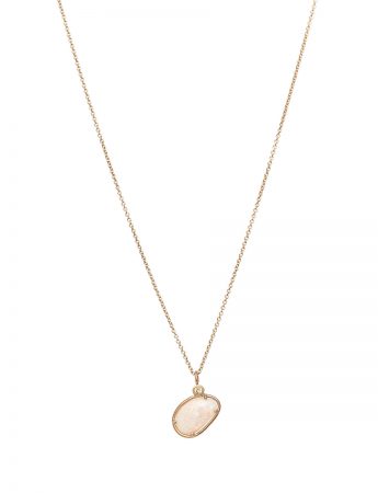 Balance Necklace – Opal & Sapphire