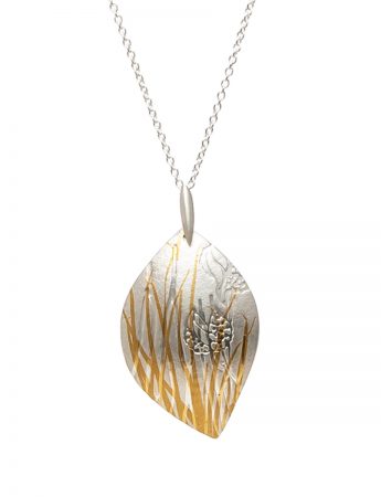 Bushland Necklace – Silver & Gold