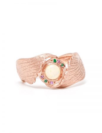 Earth Angel Opal Ring – Rose Gold