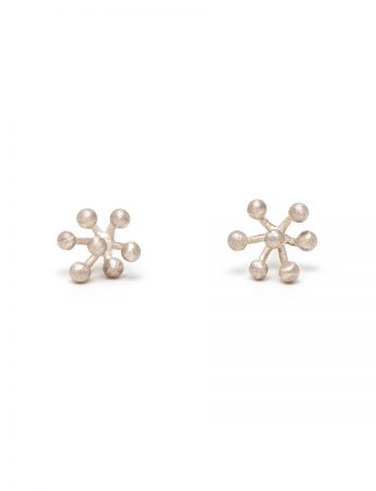 Petits Pois Stud Earrings – Silver