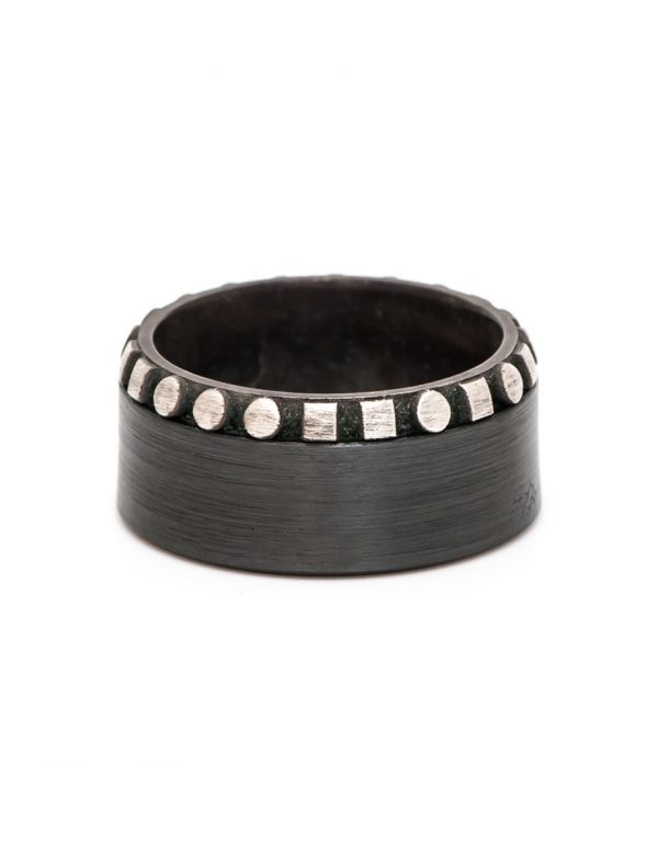 Interpreter Ring – Zirconium & Silver
