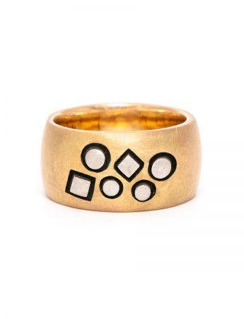 Stonemason Ring – Gold & Silver