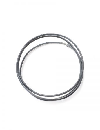 Coil Bangle – Black