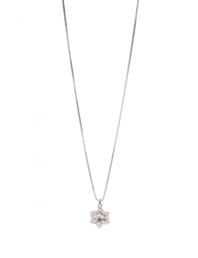 Molten Crystal Necklace – Blue Sapphire