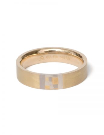 Sampled Terrain Ring – Yellow Gold