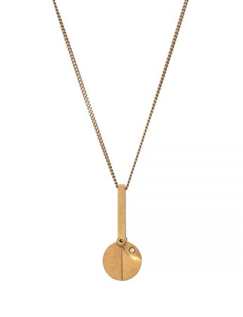 Small Morph Pendant Necklace – Gold & Diamond