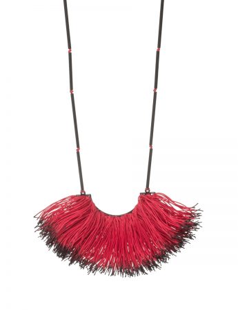 Eucalypt Stamen Necklace – Red & Black
