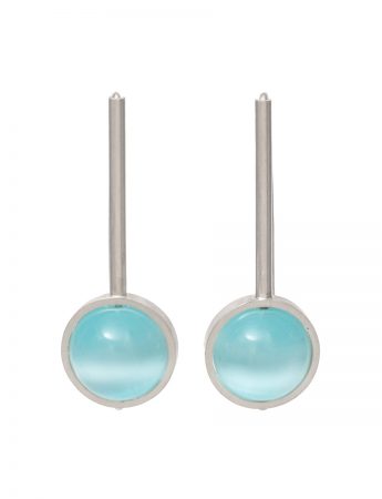 Chromatic Sphere Earrings – Blue