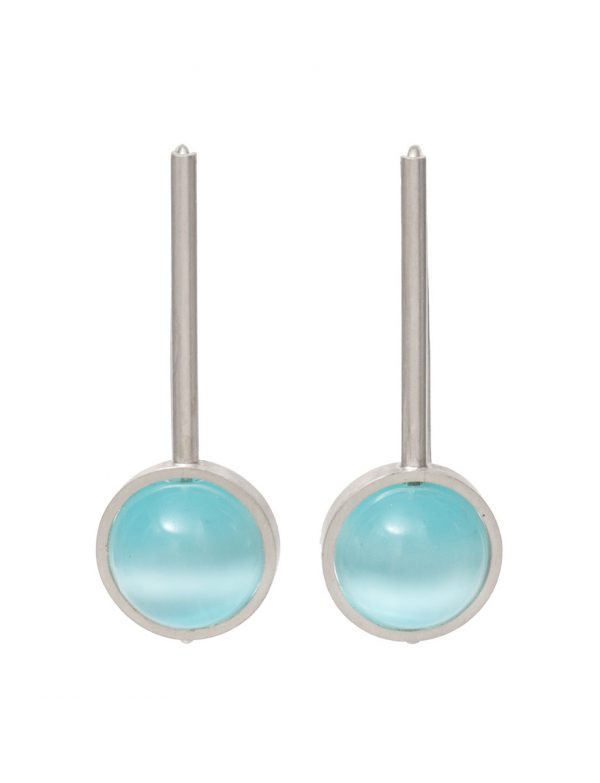 Chromatic Sphere Earrings – Blue
