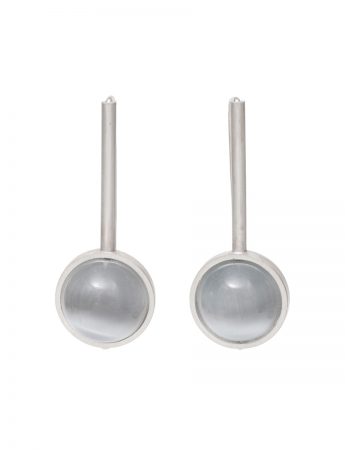 Chromatic Sphere Earrings – Grey