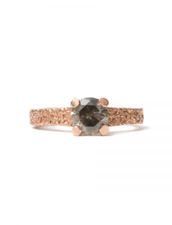 Smokey Diamond Ring – Rose Gold