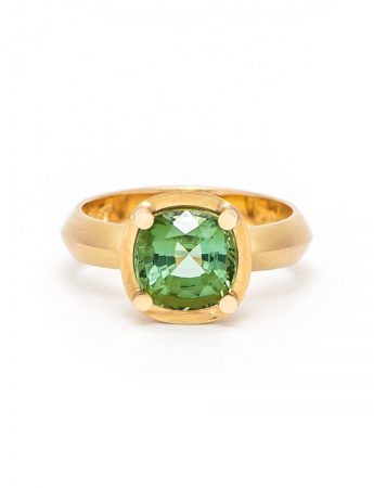 Limerence Ring – Green Tourmaline