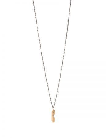 Intervals Necklace – Gold & Black Diamonds