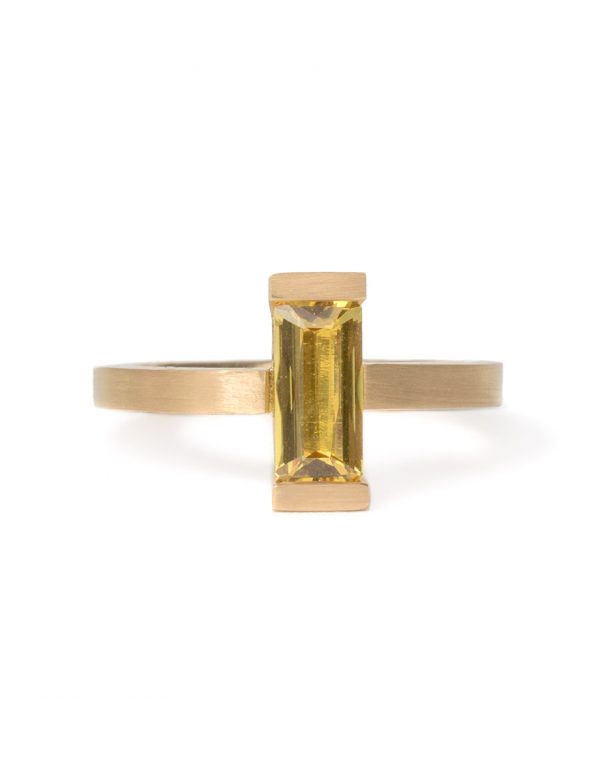 Falling Water Ring – Sapphire