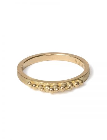 Granule Ring – Yellow Gold