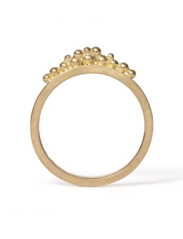 Granule Ring – Yellow Gold