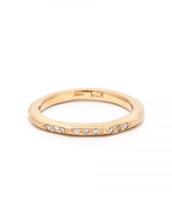 Night Sky Ring – Yellow Gold & Diamond