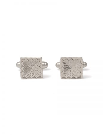 Pyramid Cufflinks – Silver