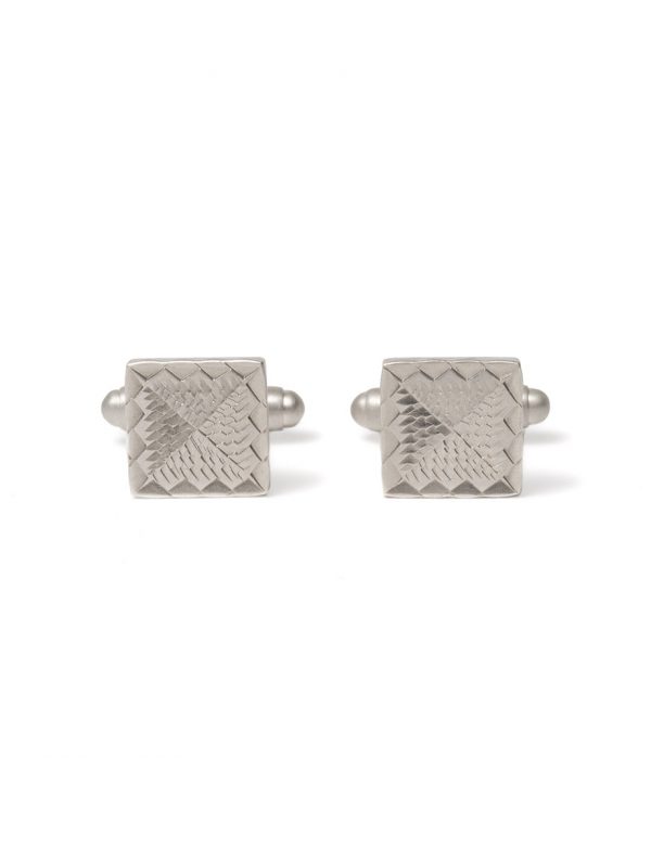 Pyramid Cufflinks – Silver