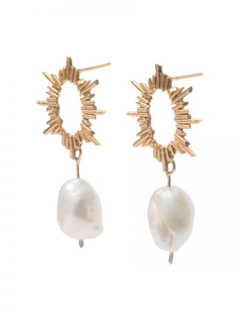 Short Santa Lucía Earrings – Keshi Pearls