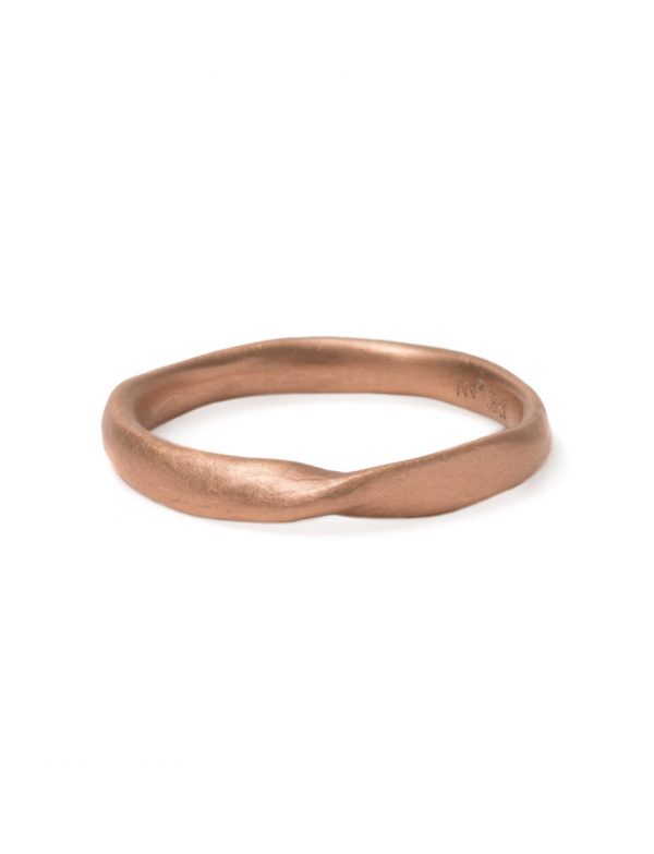 Twist Ring – Rose Gold