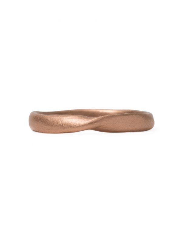 Twist Ring – Rose Gold