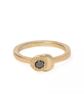 Beloved Assemblage Two Stack Ring – Black Diamond