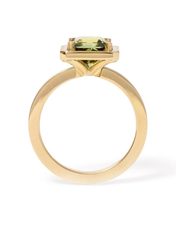 Asscher Cut Ring – Parti Sapphire