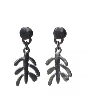 Botanica Earrings – Black