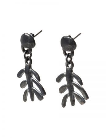 Botanica Earrings – Black