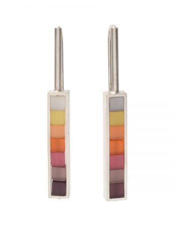 Cascade Earrings – Rainbow