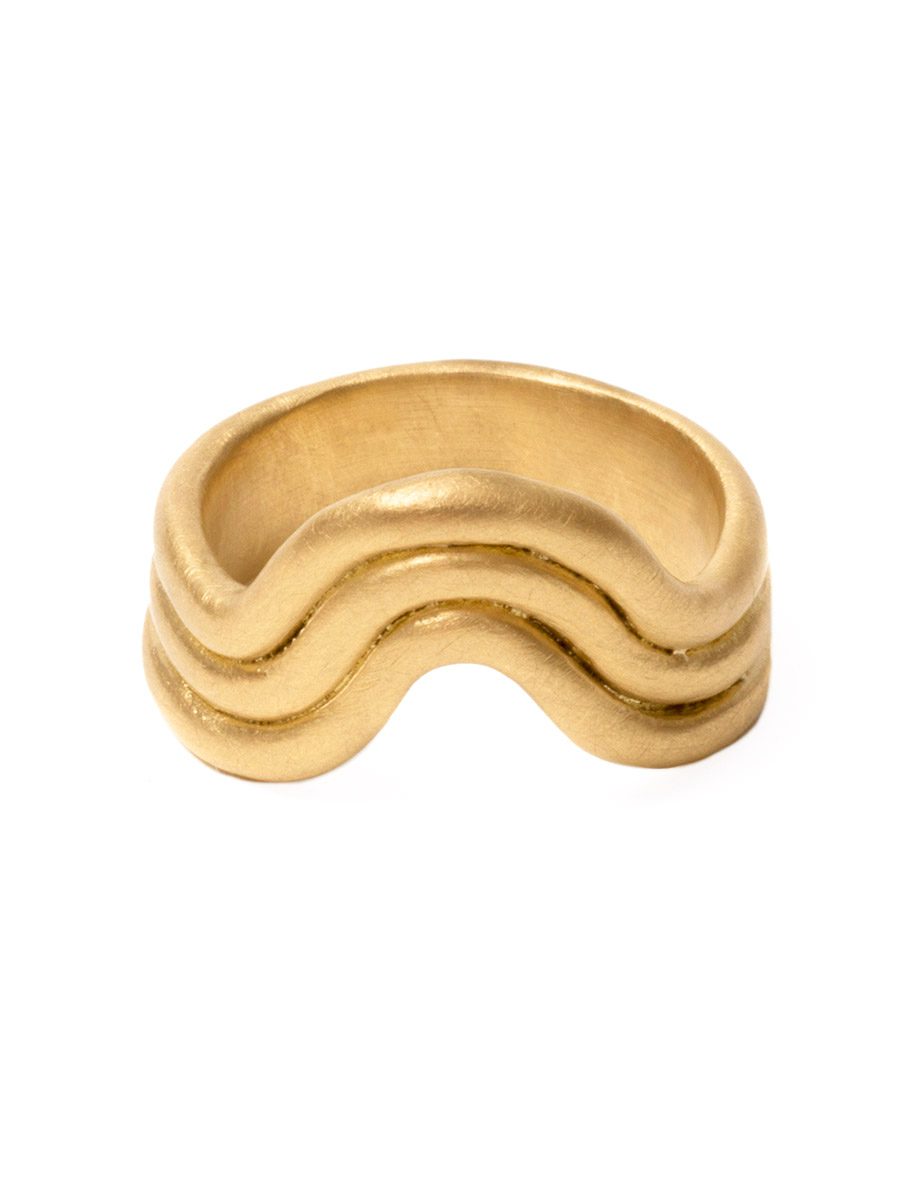 High Tide Ring – Yellow Gold