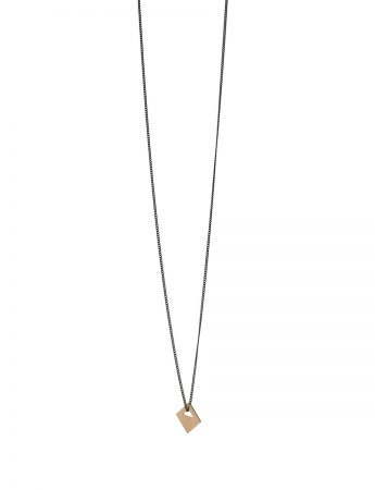 Large Tab Necklace – 9ct Gold