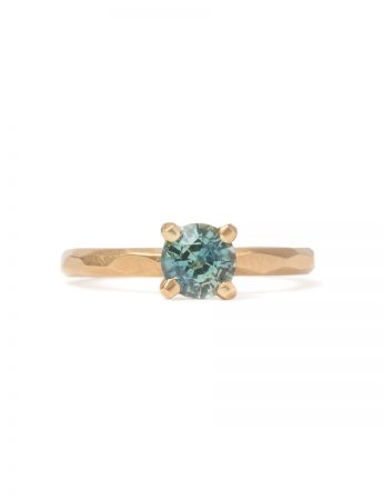 Summer Sky Ring – Teal Sapphire