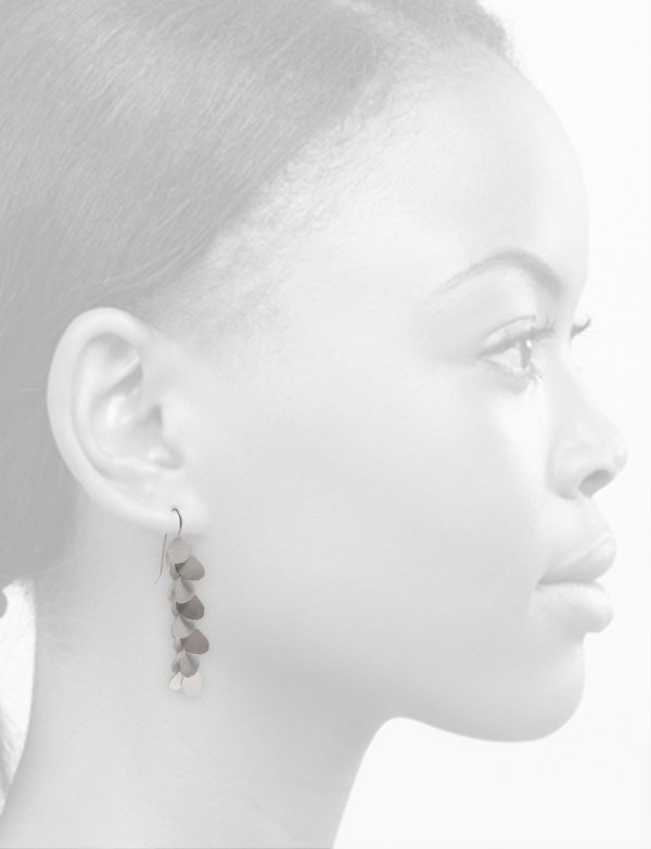 Wisteria 8 Drop Earrings – Silver
