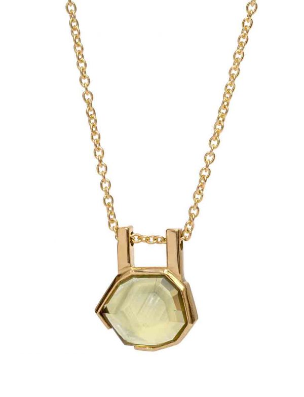 Agility Necklace – Golden Sapphire