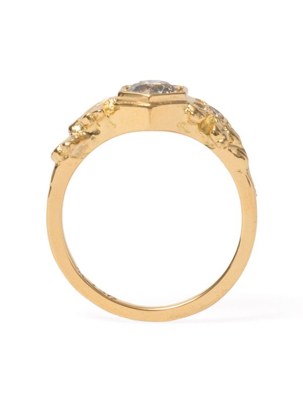 Frozen Crystals Ring – Gold & Diamonds
