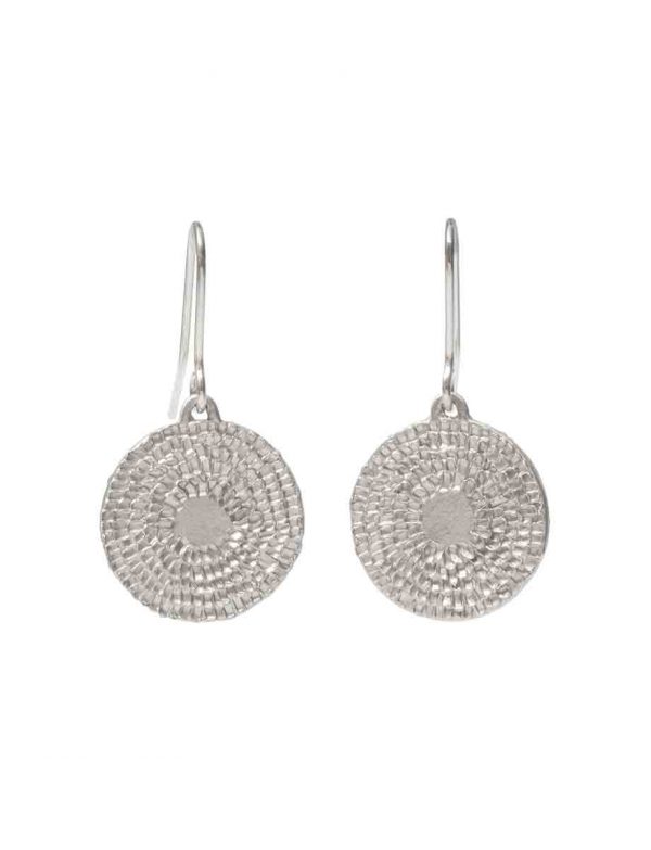Destine Hook Earrings – Silver