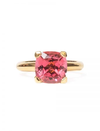 Poet’s Ring – Pink Tourmaline