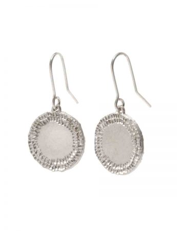 Small Shift Hook Earrings – Silver