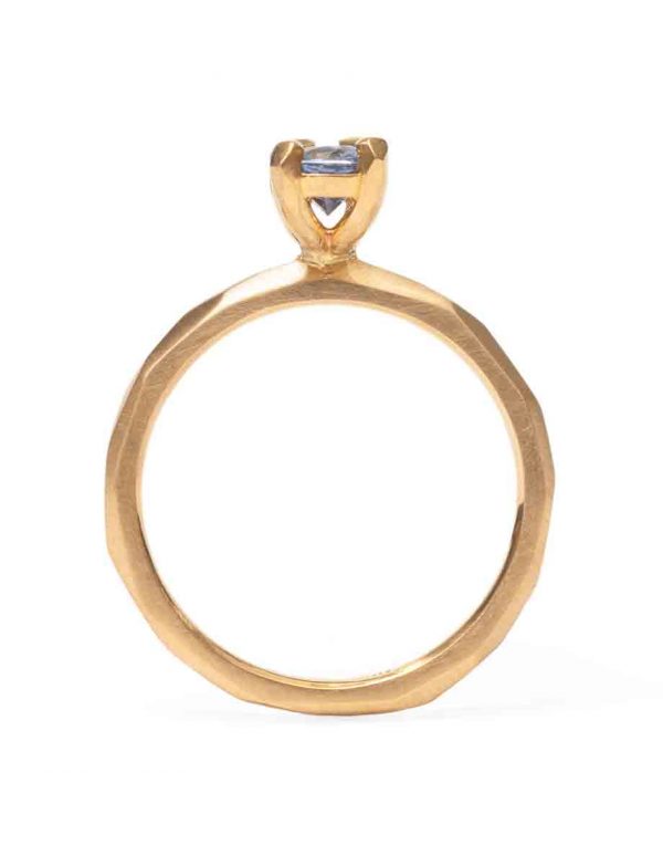 Soul Mate Ring – Pale Blue Sapphires