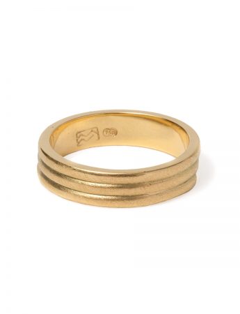 Tri Band Ring – Gold