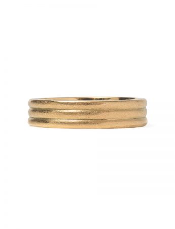 Tri Band Ring – Gold