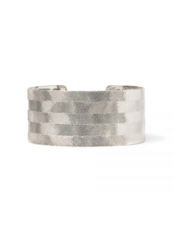 Twin Peaks Cuff – Silver