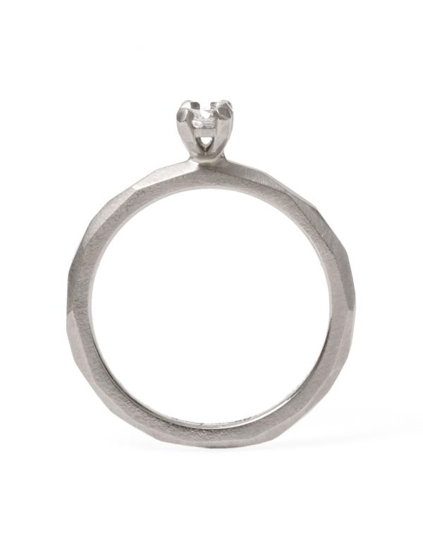 Twin Souls Diamond Ring – White Gold