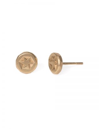 Catha Stud Earrings – Yellow Gold